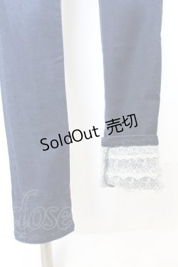 画像2: axes femme / 薔薇刺繍パンツ M インディゴ O-25-09-25-1060-AX-PA-OW-ZT276