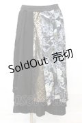 Qutie Frash / 8分丈袴パンツ  ブラック O-25-09-25-1065-QU-PA-OW-OS