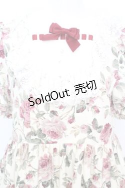 画像2: marcHenTica / シェリー・ローズガーデンワンピース  生成り O-25-09-25-1068-LO-OP-IG-ZT356