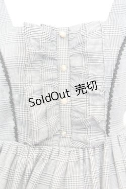 画像2: axes femme kawaii / アメリアジャンパースカート  グレー O-25-09-25-1069-AX-OP-IG-OS