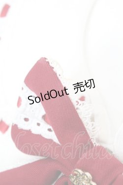 画像3: Amavel / Dreamy Ribbon Wrappingフリルブラウス  シロ×アカ O-25-09-25-1072-CA-TS-IG-OS