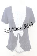 axes femme / レイヤード風Tシャツ  ネイビー O-25-09-25-1008-AX-TO-IG-OS