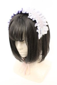 abilletage / バタフライモチーフヘッドドレス  ラベンダー O-25-09-25-1076-GO-ZA-IG-ZT394-F006