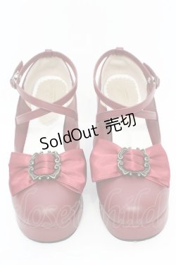 画像1: Queen Bee / クラシカルフレームパンプス L ワイン O-25-09-25-1077-EL-SH-IG-OS