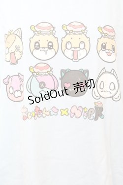 画像2: NieR Clothing / ちいたんコラボ プルオーバーカットソー XL サックス O-25-09-25-1032-PU-TO-YM-ZT307