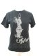 画像1: ALGONQUINS / マミーラビットプリントTシャツ 1 ブラック O-25-09-25-1033-AL-TS-YM-OS (1)