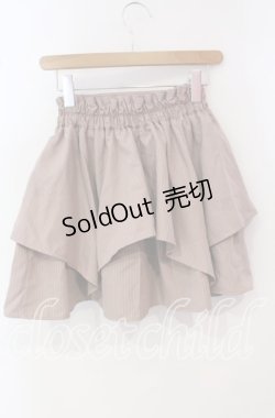 画像2: axes femme / シャツ巻き風イレヘムミニスカート  ピンク O-25-09-25-006-AX-SK-IG-OS