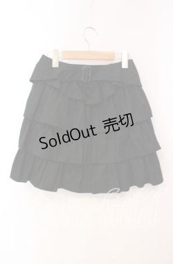 画像3: Jane Marple / バックティアードスカート M クロ O-25-09-25-011-JM-SK-IG-OS