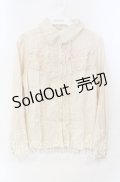 axes femme / はしごレース使い2WAYブラウス M キナリ O-25-09-25-019-AX-BL-OW-OS