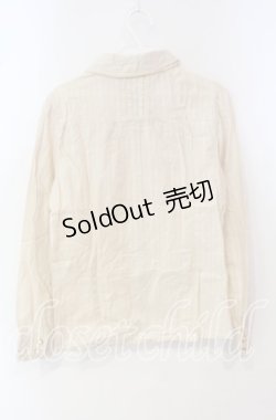 画像3: axes femme / はしごレース使い2WAYブラウス M キナリ O-25-09-25-019-AX-BL-OW-OS