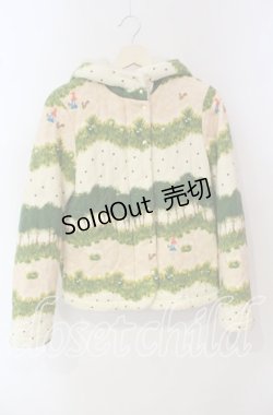 画像1: Franche Lippee / 赤ずきんちゃんpt中綿ブルゾン M マルチ O-25-09-25-021-LO-CO-OW-OS