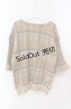 画像3: axes femme / プチバラ使いニット M ベージュ O-25-09-25-022-AX-TO-OW-OS