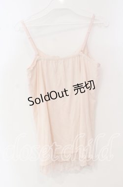 画像3: axes femme / BIGリボンキャミソール M ピンク O-25-09-25-025-AX-TO-OW-OS