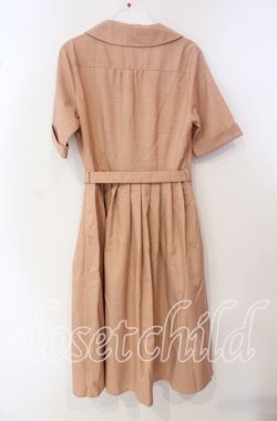 画像3: an another angelus / 花刺繍変形開衿ワンピース F ピンク（オレンジに近い） O-25-09-25-033-CA-OP-OW-OS