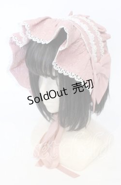 画像1: 【SALE】axes femme Kawaii / メアリーハーフボンネット  ピンク O-25-09-26-002-AX-AC-OW-ZT433