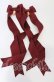 画像1: LOTUS ribbon / ツインテールリボンバレッタ  いちご×ワインリボン O-25-09-26-052-EL-AC-OW-OS (1)