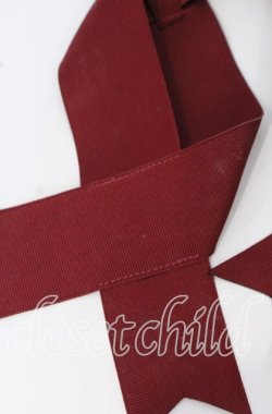 画像3: LOTUS ribbon / ツインテールリボンバレッタ  いちご×ワインリボン O-25-09-26-052-EL-AC-OW-OS