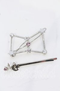 axes femme / ヘアピンセット  シルバー O-25-09-26-071-AX-AC-OW-ZT486-F001