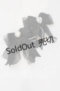 LIZ LISA / ビジューリボンヘアクリップ  クロ O-25-09-26-072-LO-AC-OW-ZT488-F006