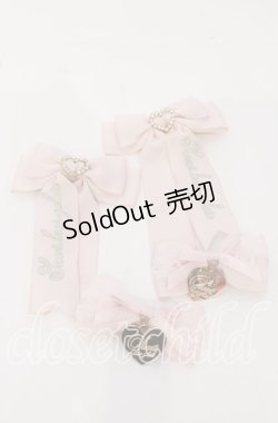 画像1: LIZ LISA / リボンクリップ4つセット  ピンク O-25-09-26-073-LO-AC-OW-ZT394-F006