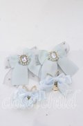 LIZ LISA / リボンクリップ4つセット  サックス O-25-09-26-074-LO-AC-OW-OS