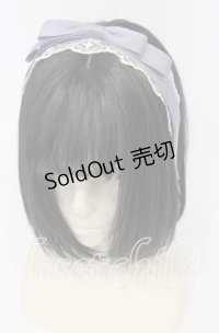 axes femme kawaii / レースリボンカチューシャ  ラベンダー O-25-09-26-017-AX-AC-OW-ZT488-F006