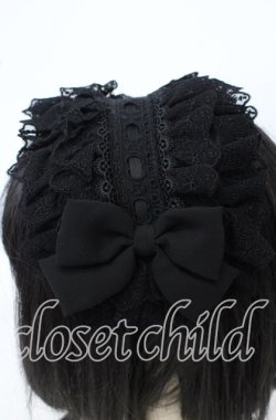 画像2: Vallee lys / Lace Enchantment Headdress  クロ O-25-09-26-018-GO-AC-YM-OS