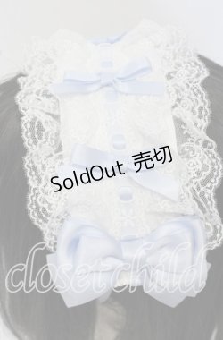 画像2: Amavel / Dreamy Ribbon Wrappingヘッドドレス  サックス×シロ O-25-09-26-026-CA-AC-IG-ZT434-F005