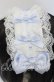 画像2: Amavel / Dreamy Ribbon Wrappingヘッドドレス  サックス×シロ O-25-09-26-026-CA-AC-IG-OS (2)
