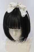 LIZ LISA / ティアラビジューリボンカチューシャ  シロ O-25-09-26-030-LO-AC-IG-OS