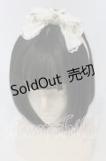 LIZ LISA / ティアラビジューリボンカチューシャ  シロ O-25-09-26-030-LO-AC-IG-OS