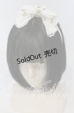 画像1: LIZ LISA / ティアラビジューリボンカチューシャ  シロ O-25-09-26-030-LO-AC-IG-OS