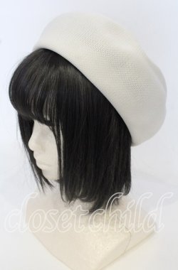 画像1: Heart E / ベレー帽  アイボリー O-25-09-26-034-LO-AC-OW-OS