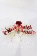 画像1: 【SALE】Angelic Pretty / ロココローズコーム  アカ O-25-09-26-041-AP-AC-OW-ZT500 (1)