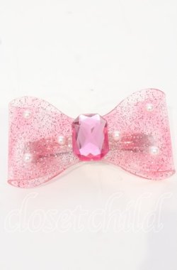 画像1: Angelic Pretty / オーロラリボンバレッタ  ピンク O-25-09-26-043-AP-AC-OW-OS