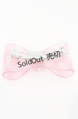 画像2: Angelic Pretty / オーロラリボンバレッタ  ピンク O-25-09-26-043-AP-AC-OW-OS