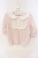 画像1: mille fille closet / ヨーク切り替えニットトップス M ピンク×シロ O-25-09-27-033-LO-TO-OW-OS (1)
