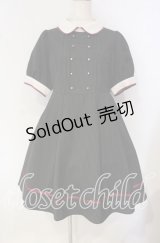 Amavel / ストライプワンピース F クロ O-25-09-27-005-CA-OP-OW-ZT101