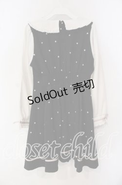 画像3: LIZ LISA / ハート刺繍ワンピース  クロ×シロ O-25-09-27-041-LO-OP-IG-OS