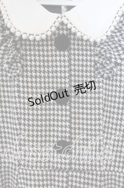 画像2: LIZ LISA / ハウンドトゥースワンピース  クロ×シロ O-25-09-27-046-LO-OP-IG-OS