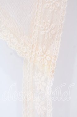 画像5: axes femme POETIQUE / バブーシュカ付ウサギ刺繍ブラウス  生成り O-25-09-27-059-AX-BL-IG-OS
