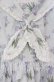 画像2: axes femme POETIQUE / フラワープリントセーラーワンピース  サックス×シロ O-25-09-27-062-AX-OP-IG-OS (2)