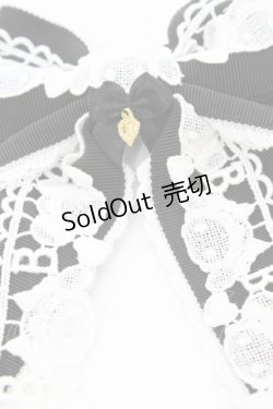 画像2: BABY,THE STARS SHINE BRIGHT / くみゃちゃんのLove Heartリボンクリップ  クロ×シロ O-25-09-27-1040-BA-AC-OW-OS