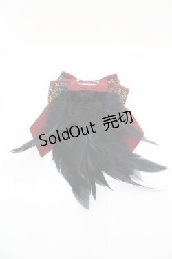 画像3: 【SALE】ALICE and the PIRATES / APプレートリボンブローチ  ワイン×クロ O-25-09-27-1041-PA-AC-OW-ZT394-F006