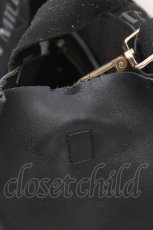 画像3: 【SALE】An MILLE / 2WAY ロゴトートバッグ  ブラック O-25-09-27-1005-EL-BG-YM-ZT501 (3)