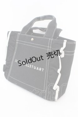 画像1: JILL by JILL STUART / フリルトートバッグ（小）  ブラック O-25-09-27-1006-LO-BG-YM-OS
