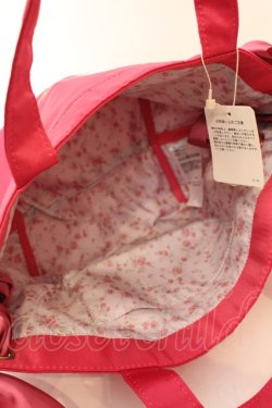 画像4: Maison de FLEUR / あざとPochaccoサイドリボントート  ピンク O-25-09-27-1009-LO-BG-OW-OS
