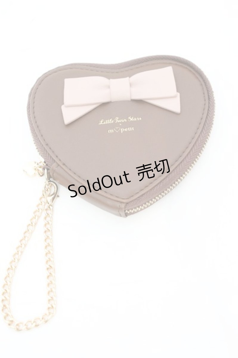 画像1: 【SALE】m petit by misako / サンリオキャラクターズ コインケース  ブラウン O-25-09-27-1012-LO-ZA-OW-ZT444-F003 (1)
