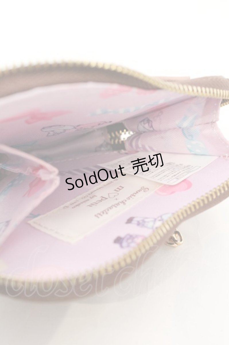 画像3: 【SALE】m petit by misako / サンリオキャラクターズ コインケース  ブラウン O-25-09-27-1012-LO-ZA-OW-ZT444-F003 (3)