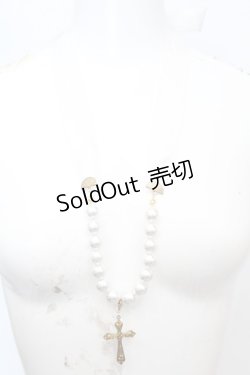 画像2: 【SALE】Luxmira / ネックレス “Lien”  ホワイト O-25-09-27-1016-GO-AC-IG-ZT486-F001